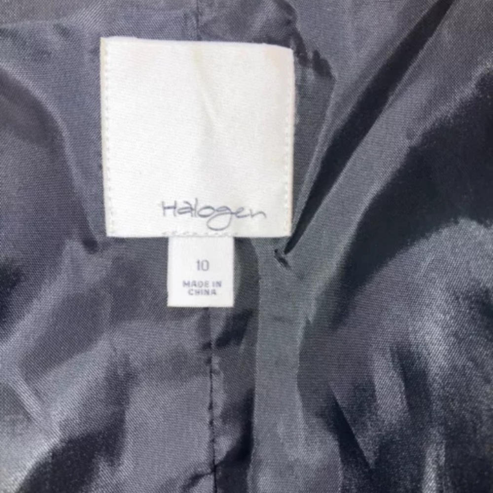 Halogen Three Button Blazer 10 - image 3